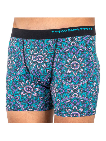 69slam Moške boksarice 69SLAM fit pastel mandala