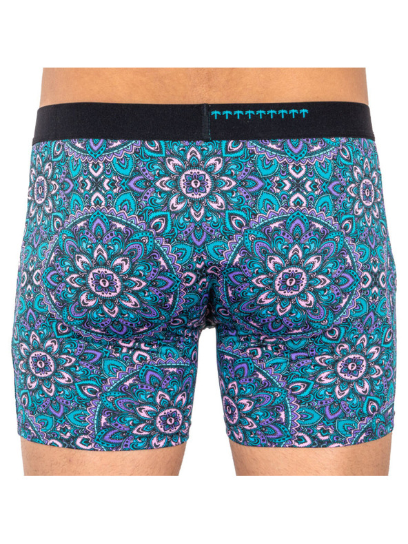 69slam Moške boksarice 69SLAM fit pastel mandala