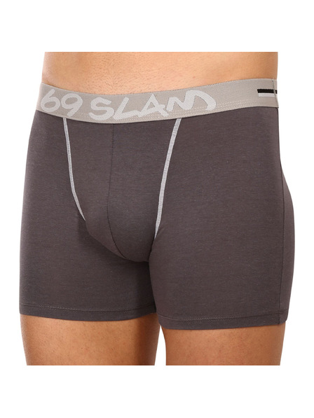 69slam Moške boksarke 69SLAM fit bamboo plain