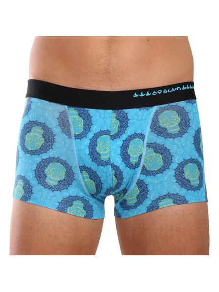 69slam Moške boksarice 69SLAM hip bamboo SKULL MANDALA