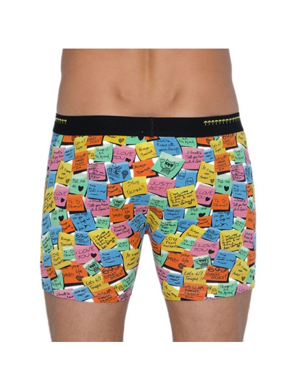 69slam Moške boksarice 69SLAM Fit Bamboo Post It