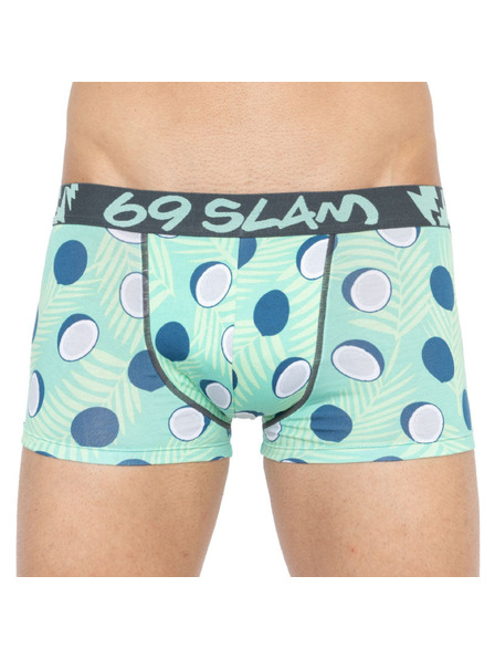 69slam Moške boksarice 69SLAM hip bamboo coco blue