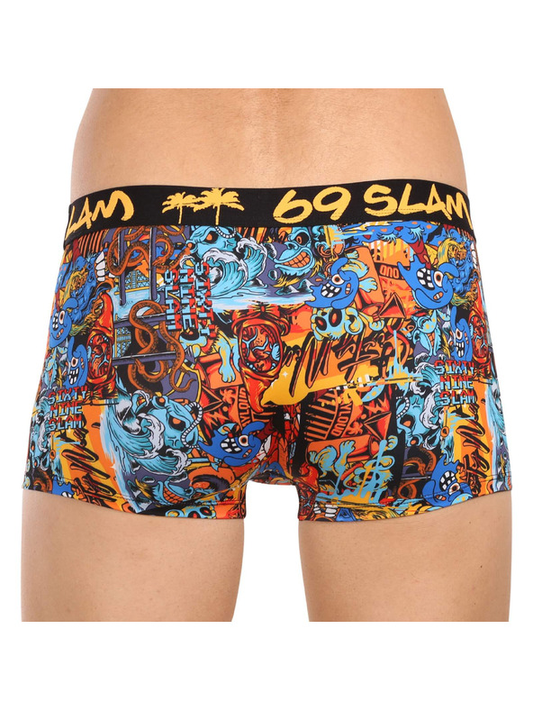 69slam Moške boksarice 69SLAM hip Grafitty mason