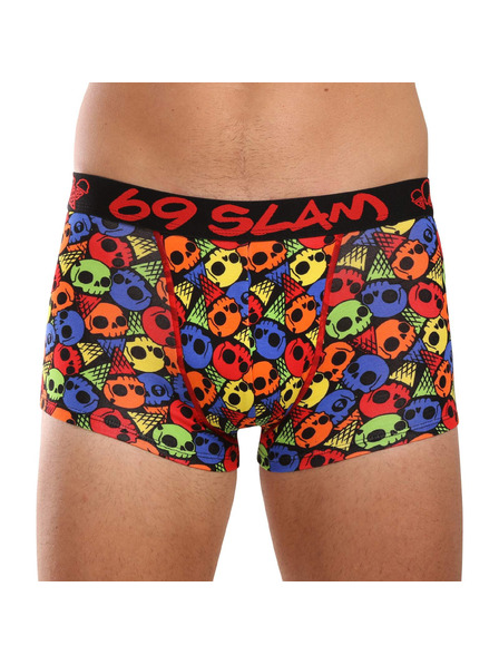 69slam Moške boksarice 69SLAM hip bamboo SKULL CONE