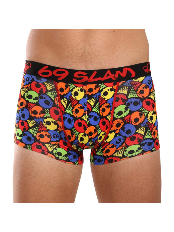 69slam Moške boksarice 69SLAM hip bamboo SKULL CONE