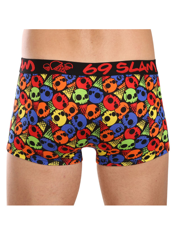 69slam Moške boksarice 69SLAM hip bamboo SKULL CONE