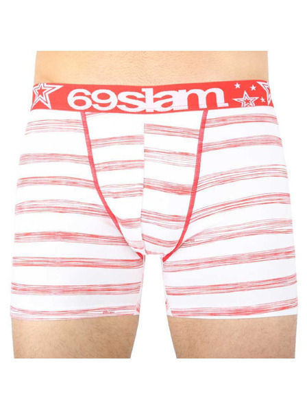 69slam Moške boksarice 69SLAM fit stripes red