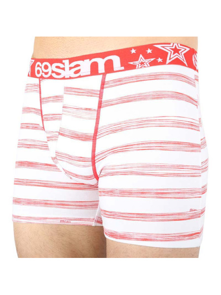 69slam Moške boksarice 69SLAM fit stripes red