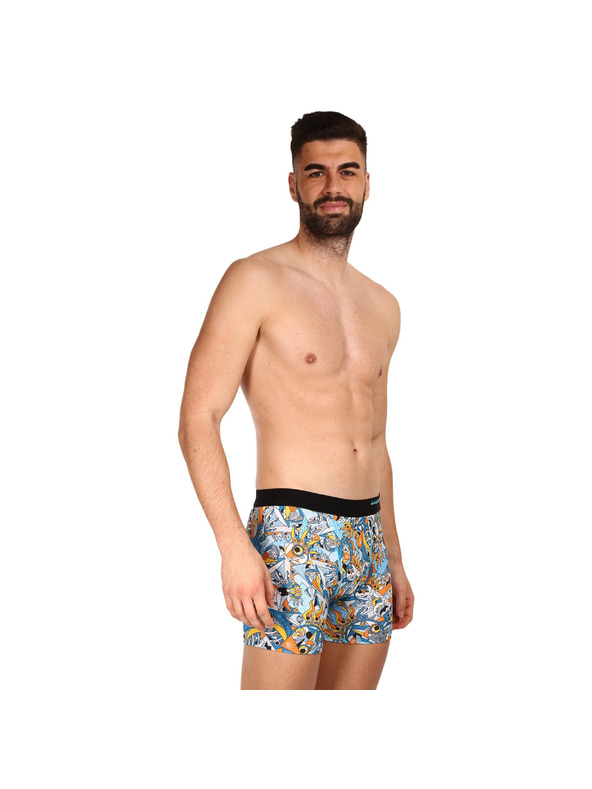 69slam Moške boksarice 69SLAM fit exotic sea dylan