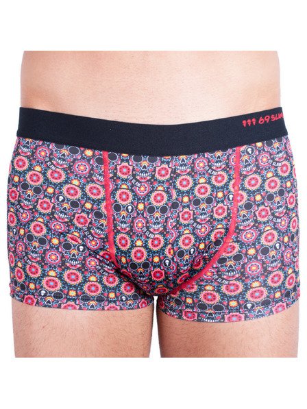 69slam Moške boksarice 69SLAM hip flower skull