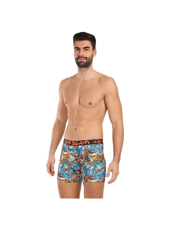 69slam Moške boksarice 69SLAM fit beach bugger dylan