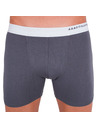 69slam Moške boksarice 69SLAM fit bamboo plain dark grey