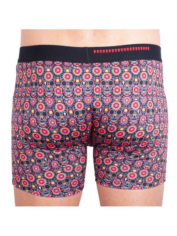 69slam Moške boksarice 69SLAM fit flower skull