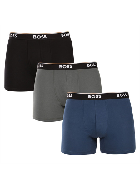 BOSS Set treh - moške boksarice BOSS večbarvne