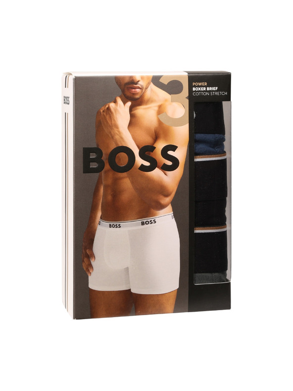 BOSS Set treh - moške boksarice BOSS večbarvne