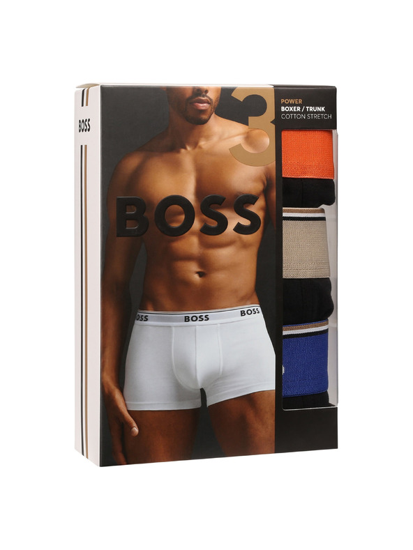 BOSS Set treh - moške boksarice BOSS večbarvne