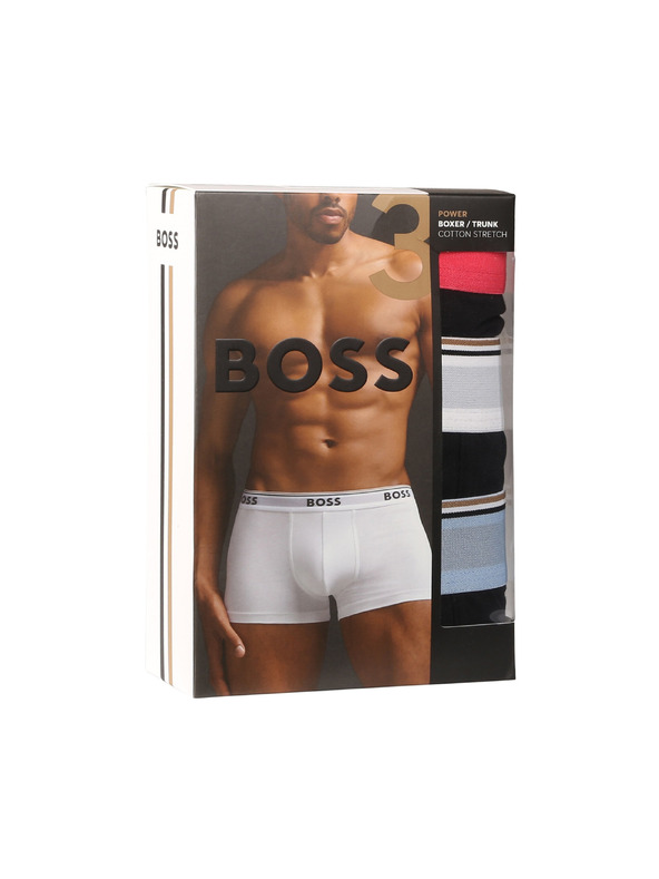 BOSS Set treh - moške boksarice BOSS večbarvne