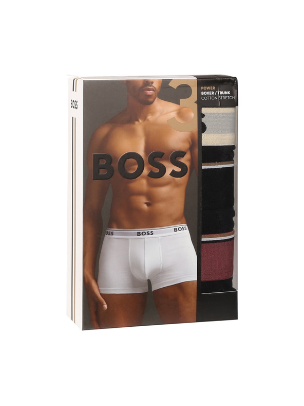 BOSS Set treh - moške boksarice BOSS večbarvne