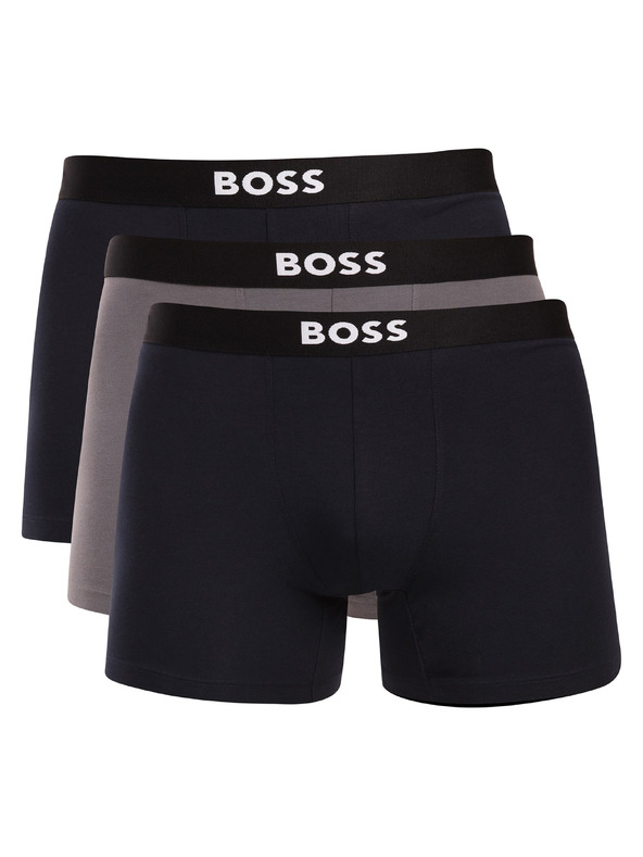 BOSS Set treh - moške boksarice BOSS večbarvne