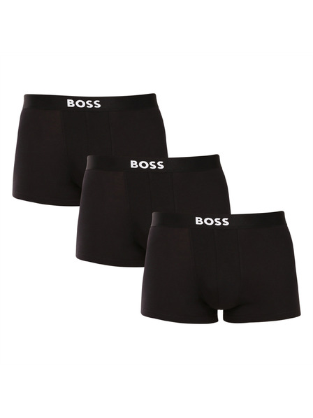 BOSS Set treh - moške boksarice BOSS črne