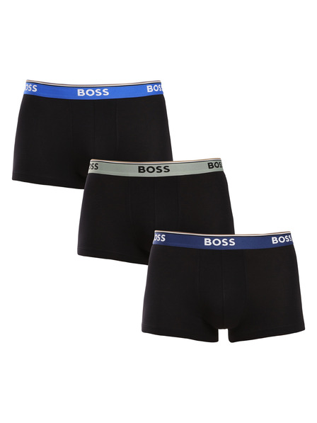 BOSS Set treh - moške boksarice BOSS črne