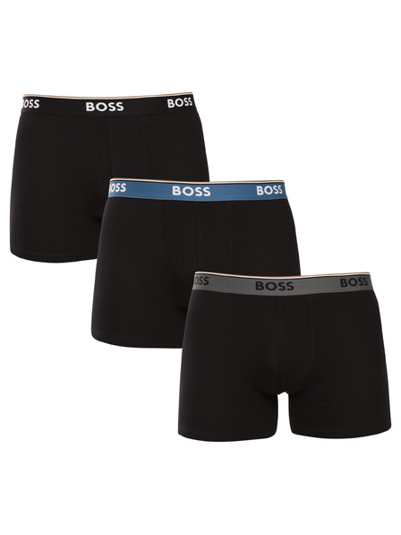 BOSS Set treh - moške boksarice BOSS črne