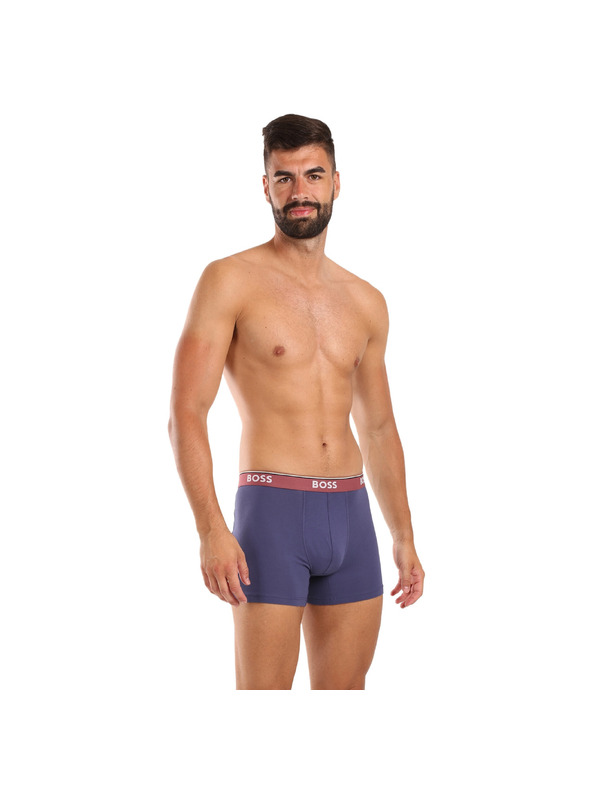 BOSS Set treh - moške boksarice BOSS večbarvne