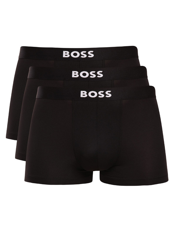 BOSS Set treh - moške boksarice BOSS črne