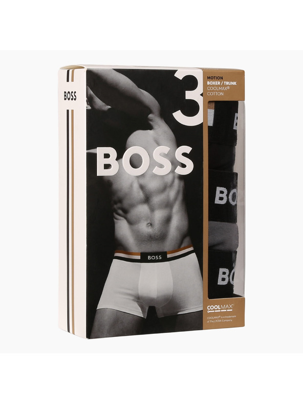 BOSS Set treh - moške boksarice BOSS večbarvne