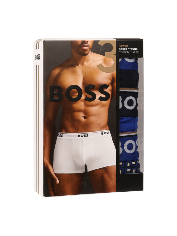 BOSS Set treh - moške boksarice BOSS večbarvne