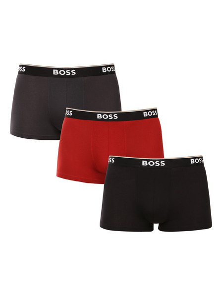 BOSS Set treh - moške boksarice BOSS večbarvne