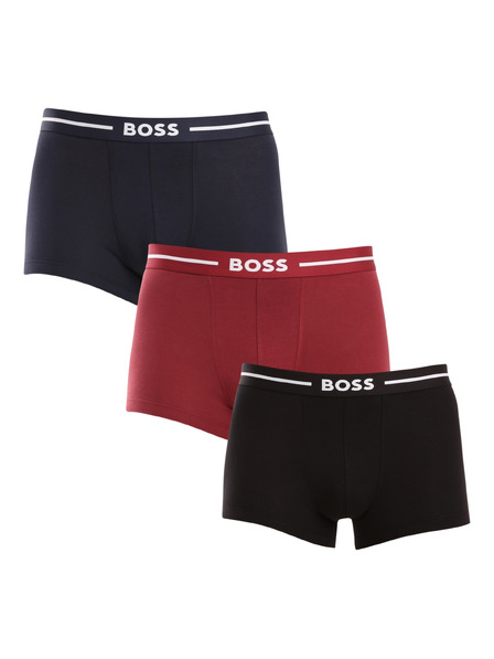 BOSS Set treh - moške boksarice BOSS večbarvne