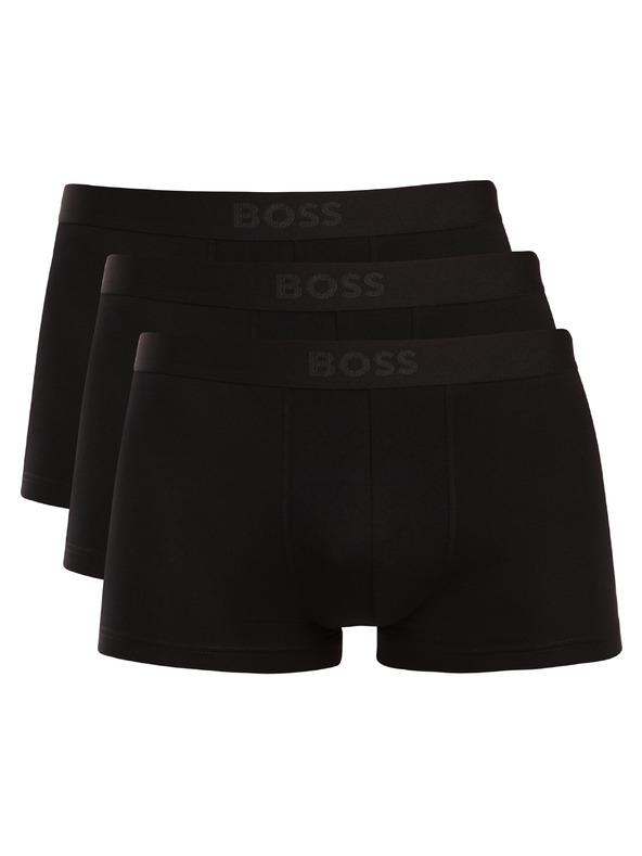 BOSS Set treh - moške boksarice BOSS črne