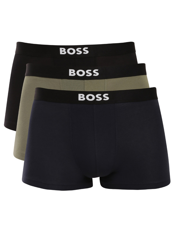 BOSS Set treh - moške boksarice BOSS večbarvne