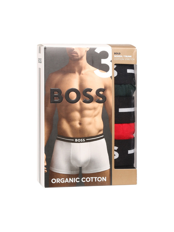 BOSS Set treh - moške boksarice BOSS večbarvne