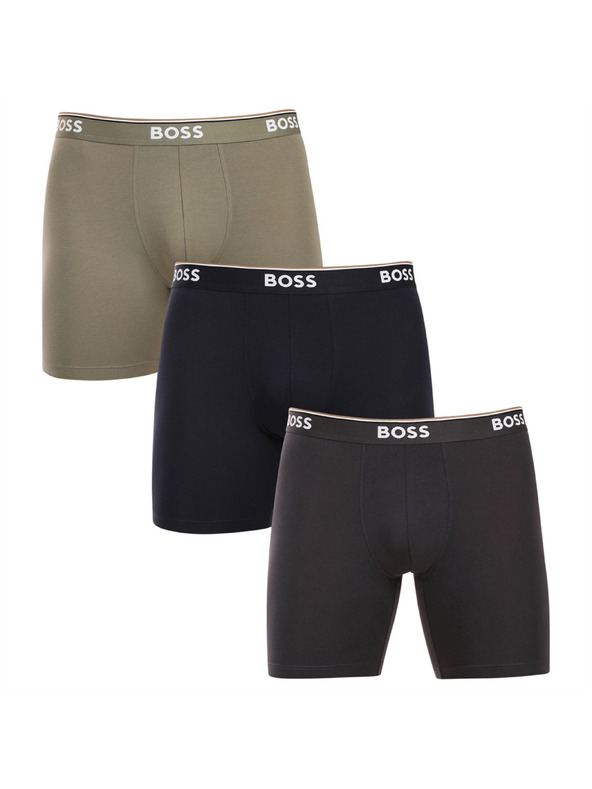 BOSS Set treh - moške boksarice BOSS večbarvne