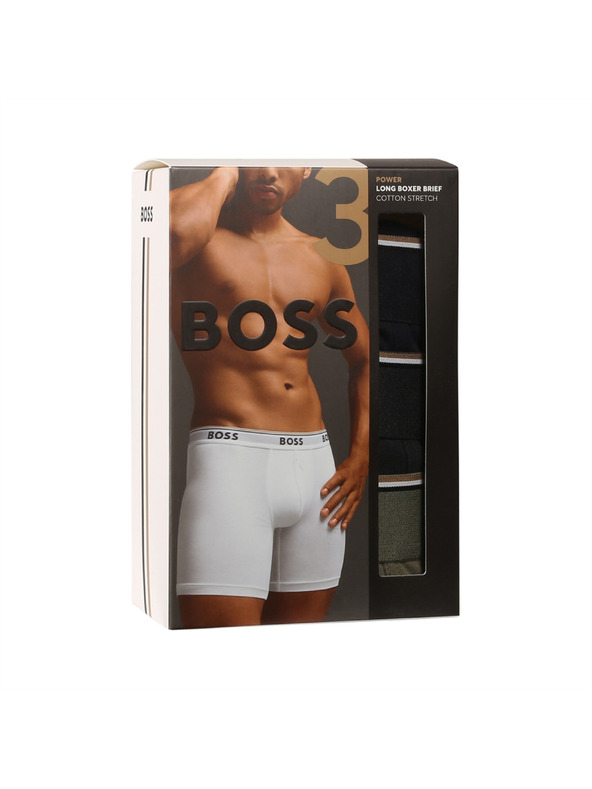 BOSS Set treh - moške boksarice BOSS večbarvne