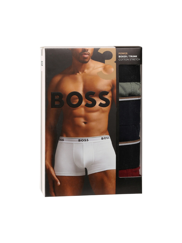 BOSS Set treh - moške boksarice BOSS večbarvne
