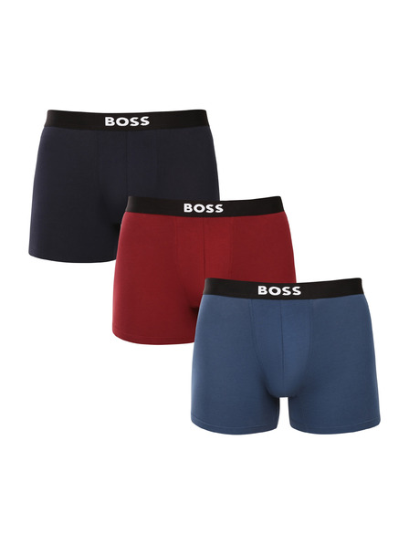 BOSS Set treh - moške boksarice BOSS večbarvne