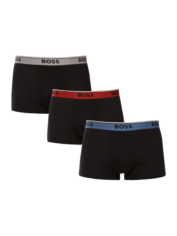 BOSS Set treh - moške boksarice BOSS črne
