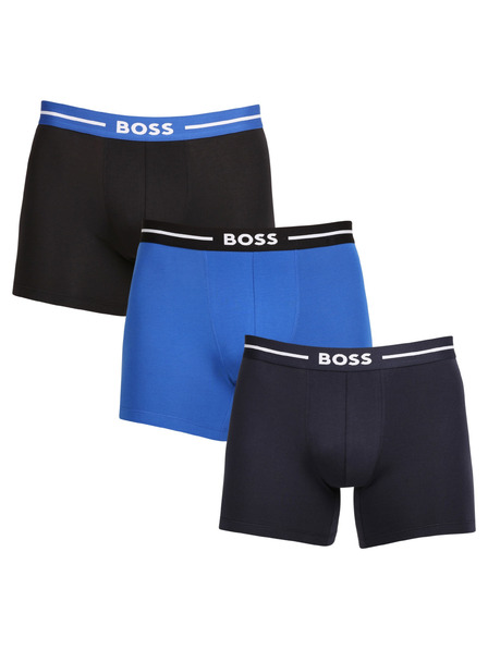 BOSS Set treh - moške boksarice BOSS večbarvne