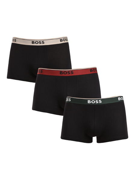BOSS Set treh - moške boksarice BOSS črne