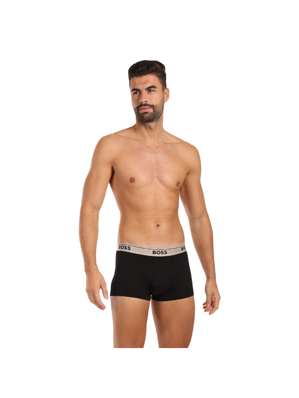 BOSS Set treh - moške boksarice BOSS črne