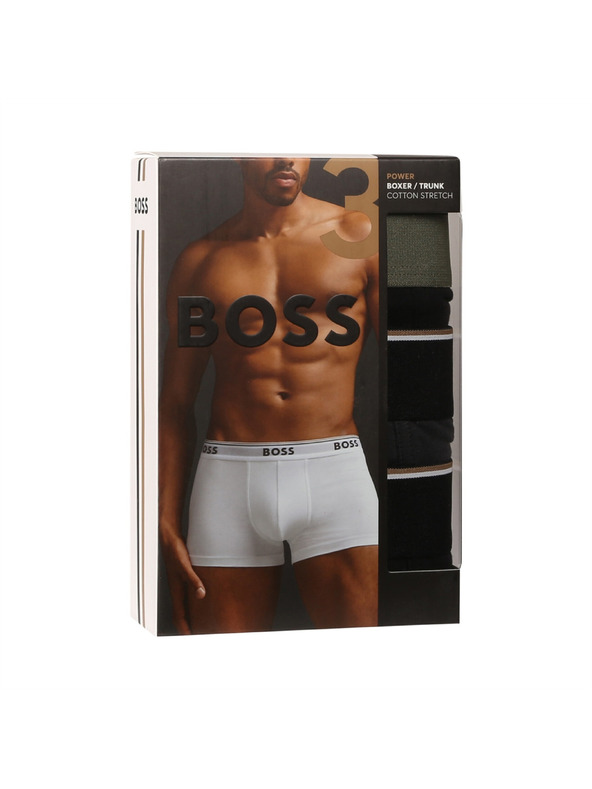 BOSS Set treh - moške boksarice BOSS večbarvne