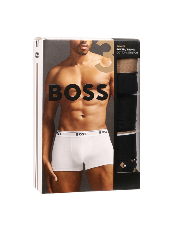 BOSS Set treh - moške boksarice BOSS večbarvne