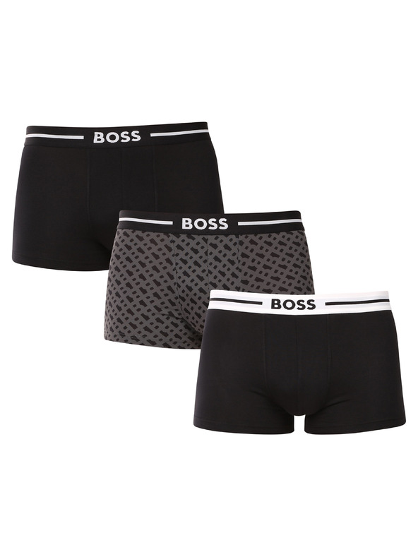 BOSS Set treh - moške boksarice BOSS večbarvne