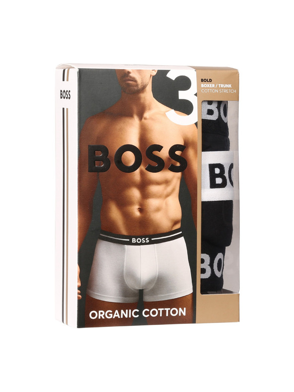 BOSS Set treh - moške boksarice BOSS večbarvne