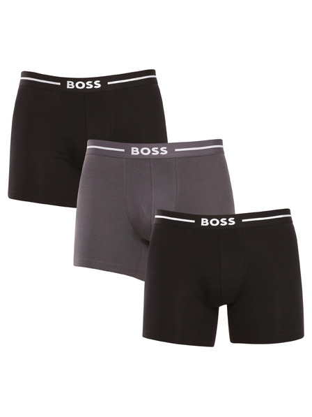 BOSS Set treh - moške boksarice BOSS večbarvne