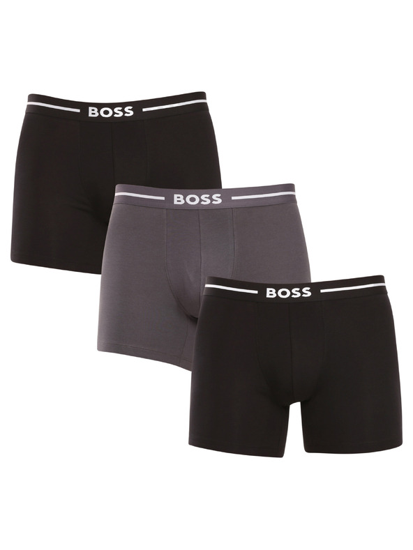 BOSS Set treh - moške boksarice BOSS večbarvne