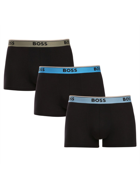 BOSS Set treh - moške boksarice BOSS črne